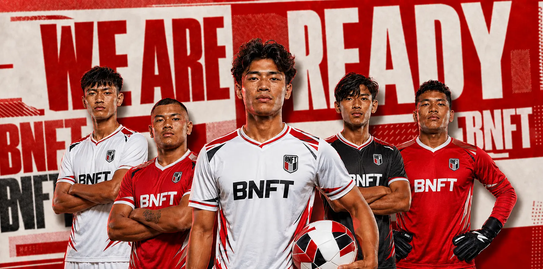 BNFT football players ready for the Bharat Northeast Football Trophy
